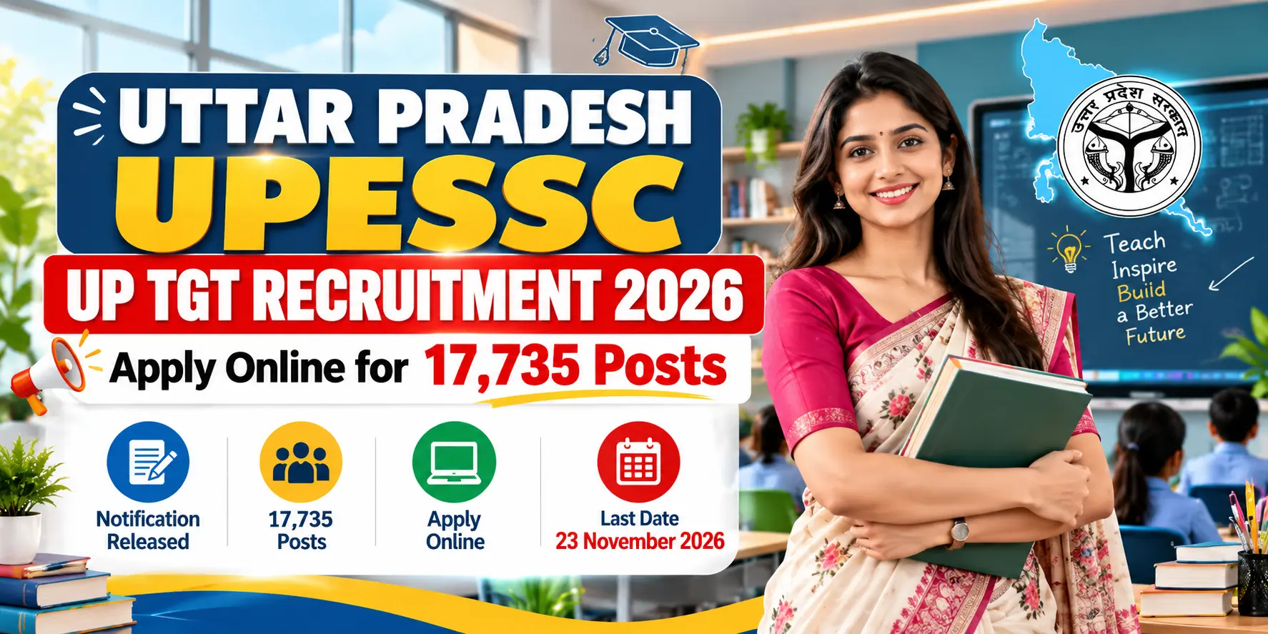 UP TGT Recruitment 2026 Announcement